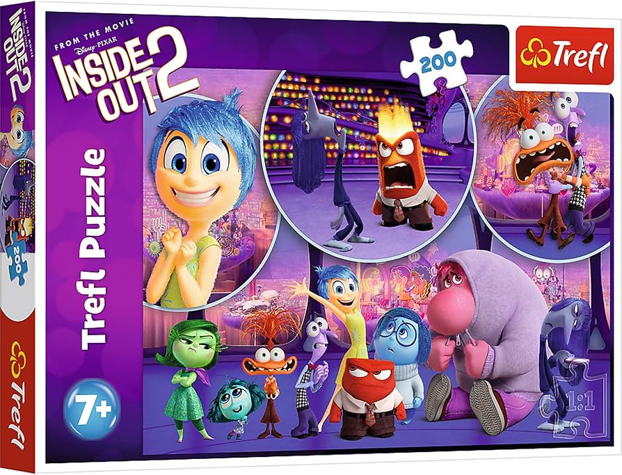 PUZZLE 200 FINSIDE OUT DISNEY INSIDE OUT 2 13324 TREFL
